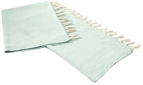 LR Home Teal Throw Blanket 4 LR Home Teal Throw Blanket - Image 4