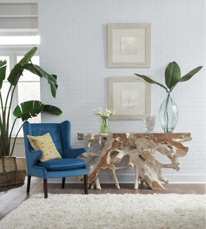 Classic Home Cypress Root Console Table 8 Classic Home Cypress Root Console Table - Image 8