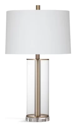 Bassett Mirror Ares Copper/White Table Lamp