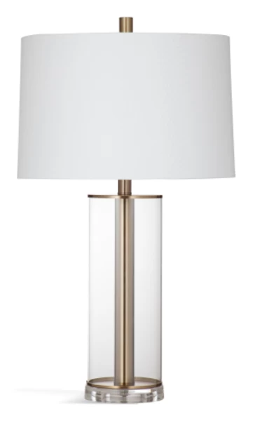 Bassett Mirror Ares Copper/White Table Lamp 1 Bassett Mirror Ares Copper/White Table Lamp