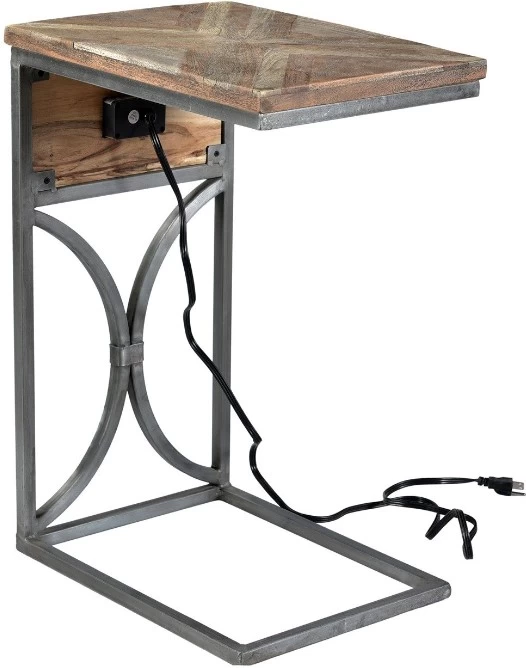 Crestview Collection Bengal Manor Brown/Gray C Side Table 3 Crestview Collection Bengal Manor Brown/Gray C Side Table - Image 3