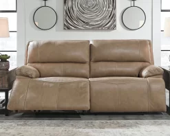 Signature Design By Ashley® Ricmen Putty Leather Power Reclining Sofa With Adjustable Headrest 9 Signature Design By Ashley® Ricmen Putty Leather Power Reclining Sofa With Adjustable Headrest -Furniture comprehensive store ceb7895d 9428 4d26 bf4e ce93d76022ac