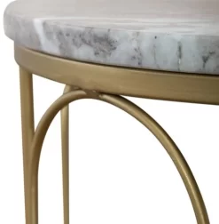 Liberty Verona 2-Piece Greystone/Satin Gold Accent Table Set -Furniture comprehensive store d0615ec1 2e1c 4400 88d7 9cc56ea21587