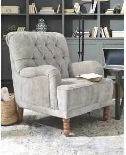 Signature Design By Ashley® Dinara Dove Gray Accent Chair 9 Signature Design By Ashley® Dinara Dove Gray Accent Chair -Furniture comprehensive store d0f613a0 72fd 4edc bf11 2a5047075ddf