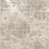 KAS Rugs Luna 7124 Sand/Silver Dimensions 5'x8' Area Rug