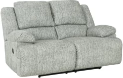 Signature Design By Ashley® McClelland Gray Reclining Loveseat