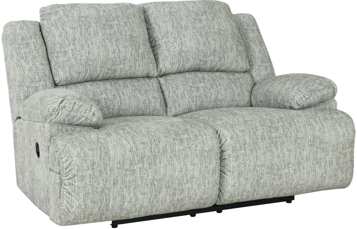Signature Design By Ashley® McClelland Gray Reclining Loveseat 1 Signature Design By Ashley® McClelland Gray Reclining Loveseat