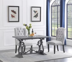 Coast2Coast Home™ Gramercy Weathered Grey Flip Top Console -Furniture comprehensive store d3c6135a 028f 4ee8 af97 65352aac0b76