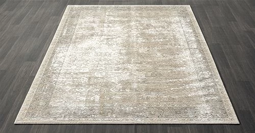 LR Home Cheshire Beige/Gray 5'x8' Area Rug 2 LR Home Cheshire Beige/Gray 5'x8' Area Rug - Image 2