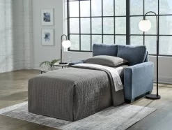 Signature Design By Ashley® Rannis Snow Twin Sofa Sleeper -Furniture comprehensive store d4f72eeb 4c6d 47d1 ba34 2bb5986f0b48