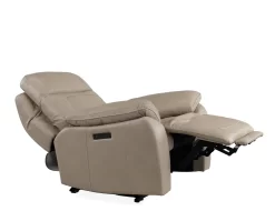 Man Wah Ivory Leather Power Zero Gravity Recliner -Furniture comprehensive store d5118288 5cbd 4a11 9a82 4bca2651fd7b scaled