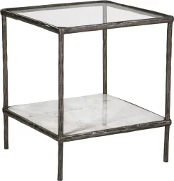 Signature Design By Ashley® Ryandale Antique Pewter Accent Table -Furniture comprehensive store d593dde6 eed4 4cf4 8153 bc9d7ab15b10 1