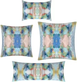 Laura Park Designs Anna Pink 22" X 22" Pillow -Furniture comprehensive store d5aeba94 125c 4364 a501 a2412607ce17