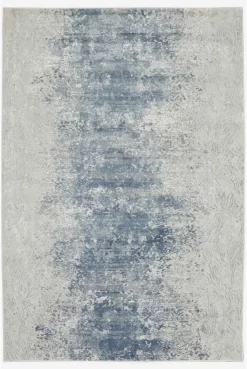 KAS Rugs Generations Blue/Ivory Illusions 5'x8' Area Rug