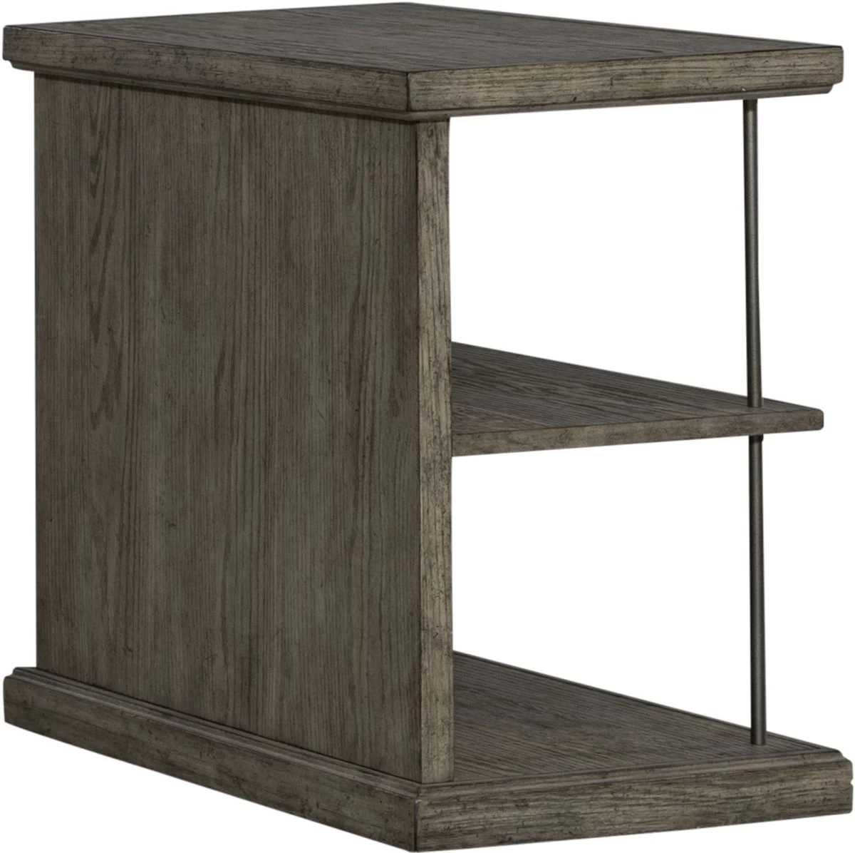 Liberty City Scape Burnished Beige Chair Side Table 2 Liberty City Scape Burnished Beige Chair Side Table - Image 2