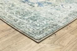 Oriental Weavers™ Savoy Blue/Gray 5'x7' Rug -Furniture comprehensive store d681ae1e 6d94 49bd a275 6473b2cef5a0