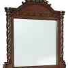 Millennium® By Ashley® North Shore Dark Brown Bedroom Mirror
