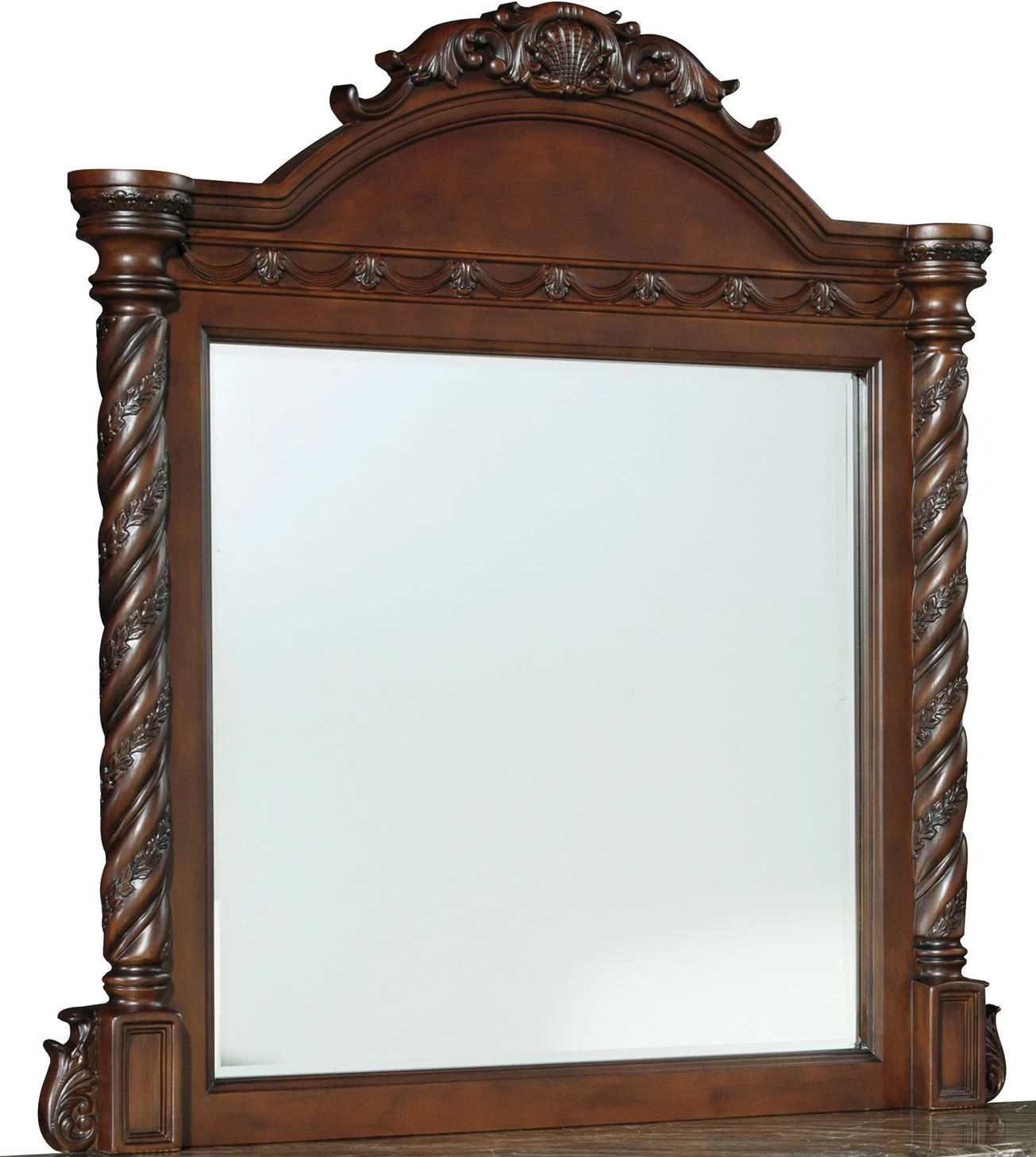 Millennium® By Ashley® North Shore Dark Brown Bedroom Mirror 1 Millennium® By Ashley® North Shore Dark Brown Bedroom Mirror