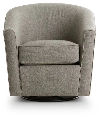 Kevin Charles Fine Upholstery® Asheville Hailey Brown Swivel Rocker Glider 2 Kevin Charles Fine Upholstery® Asheville Hailey Brown Swivel Rocker Glider - Image 2