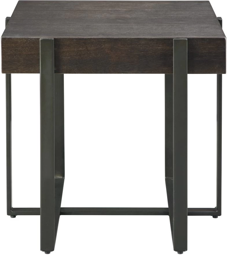 Signature Design By Ashley® Drewing Dark Brown Square End Table 1 Signature Design By Ashley® Drewing Dark Brown Square End Table