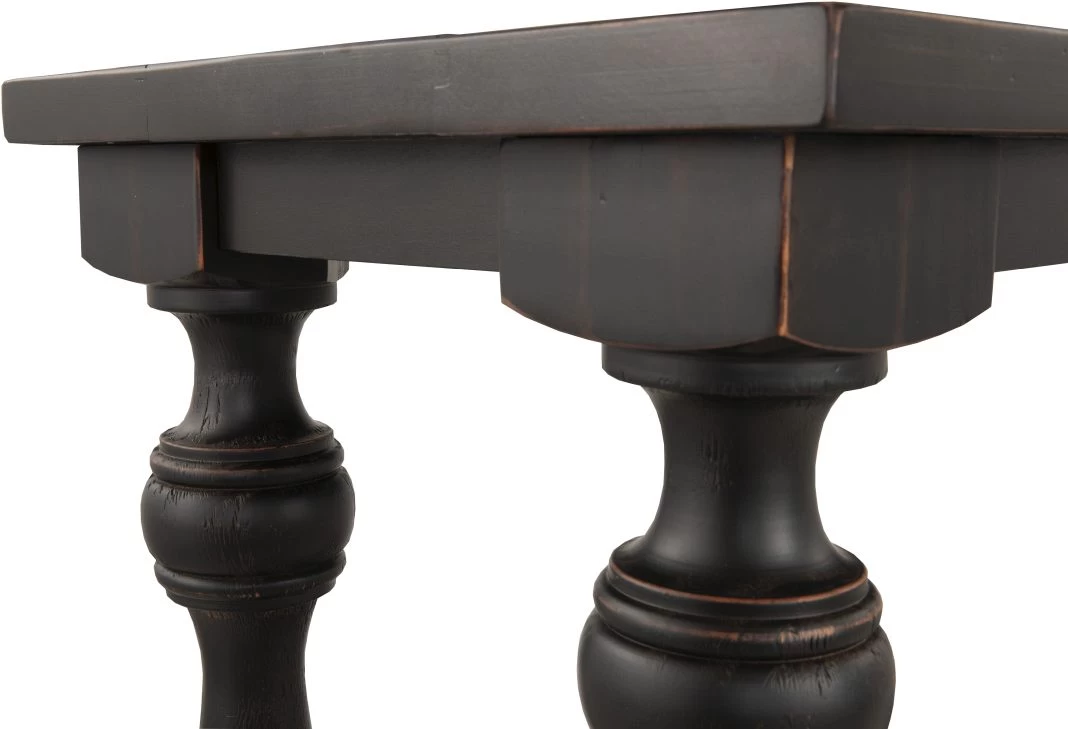 Signature Design By Ashley® Mallacar Black Sofa Table 4 Signature Design By Ashley® Mallacar Black Sofa Table - Image 4