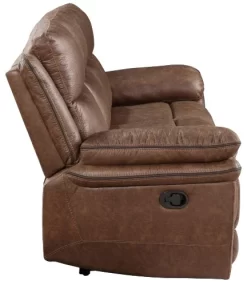 New Classic® Home Furnishings Ryland Brown Sofa With Dual Recliner -Furniture comprehensive store d8252506 8def 4f1b 824a 9d647f3101f6