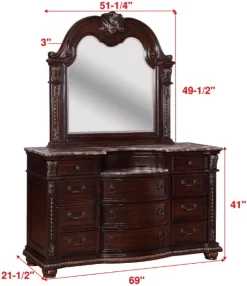 Crown Mark Stanley Brown Mirror 10 Crown Mark Stanley Brown Mirror -Furniture comprehensive store d962c391 9a41 4259 b52a 5ccd4b1bc9d7