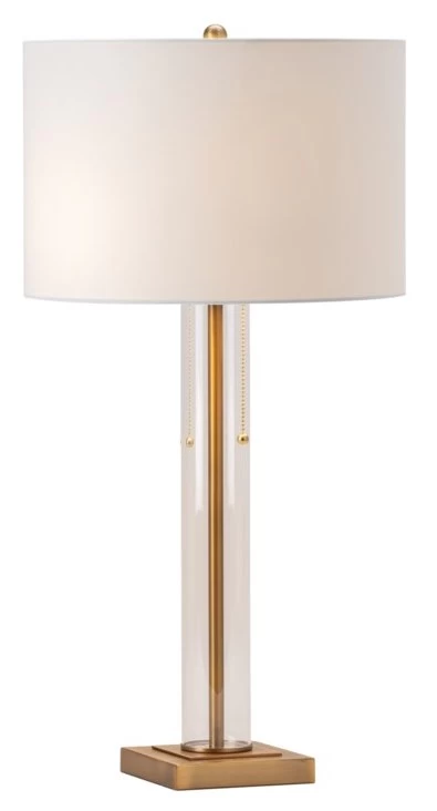 Crestview Collection Enlight Antique Brass Pull Chain Table Lamp 2 Crestview Collection Enlight Antique Brass Pull Chain Table Lamp - Image 2