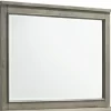 Elements International Sullivan Drift Grey Mirror