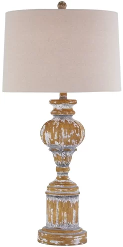 Forty West Russell Medium Brown Table Lamp