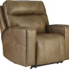 Signature Design By Ashley® Game Plan Caramel Oversized Recliner