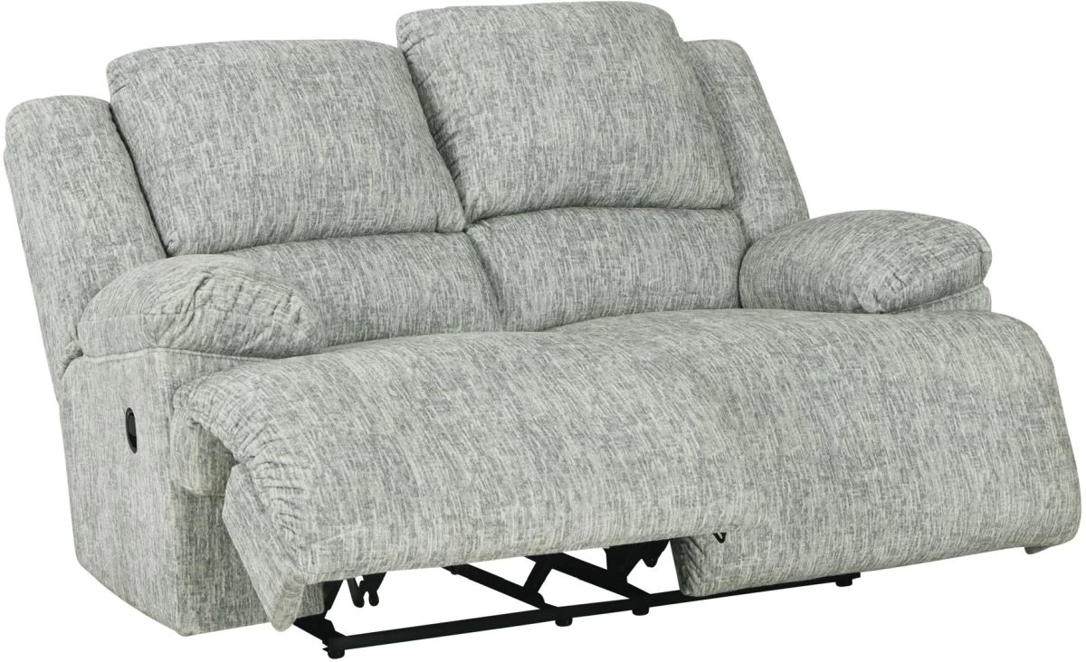 Signature Design By Ashley® McClelland Gray Reclining Loveseat 2 Signature Design By Ashley® McClelland Gray Reclining Loveseat - Image 2
