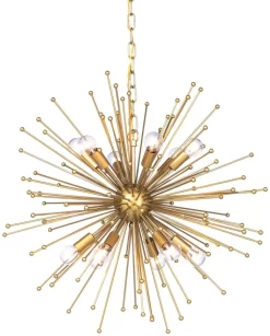 Harp & Finial® Archer Gold Large Chandelier