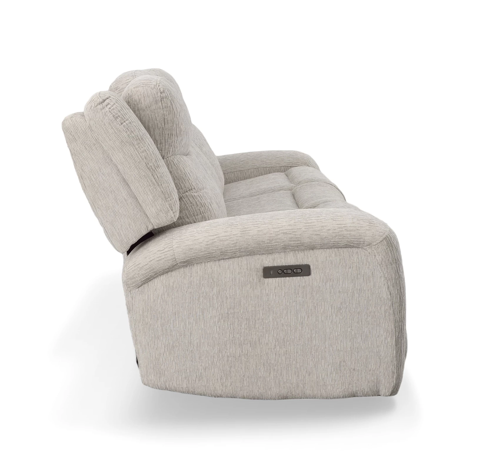 Man Wah Taupe Power Reclining Sofa 2 Man Wah Taupe Power Reclining Sofa - Image 2