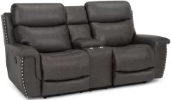 Franklin™ Brixton Holster Steel Manual Reclining Console Loveseat