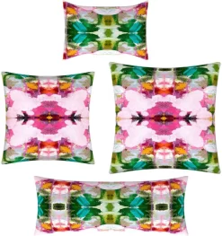 Laura Park Designs Namaste Pink 22" X 22" Pillow -Furniture comprehensive store dc4b1f0d 9024 4de6 97ef 6e2eb02f155c