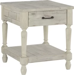 Signature Design By Ashley® Shawnalore Whitewash End Table