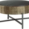Signature Design By Ashley® Nashbryn Gray/Brown Round Coffee Table