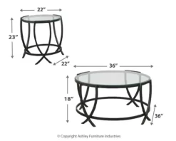 Signature Design By Ashley® Tarrin 3-Piece Black Occasional Table Set -Furniture comprehensive store dd9c8e77 4b31 46fe b5cf c0e1aa15d033
