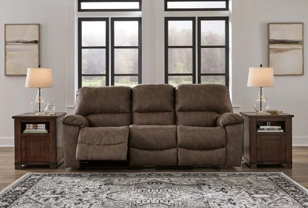 Signature Design By Ashley® Kilmartin Chocolate Reclining Sofa 6 Signature Design By Ashley® Kilmartin Chocolate Reclining Sofa - Image 6