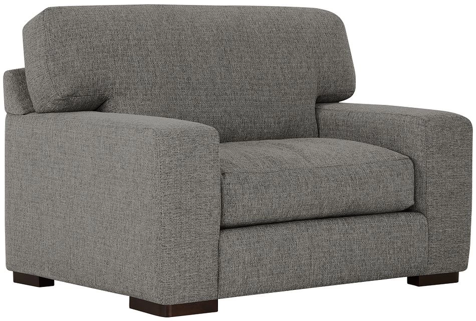 Kevin Charles® Veronica Sugarshack Dark Gray Chair And A Half 2 Kevin Charles® Veronica Sugarshack Dark Gray Chair And A Half - Image 2