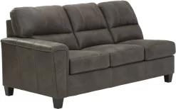 Signature Design By Ashley® Navi 2-Piece Smoke Left-Arm Facing Sectional With Chaise -Furniture comprehensive store def86bdc 148b 4878 b80c d0412fbdabd1