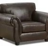 Lane® Furniture Davenport Walnut Leather Chair 1/4