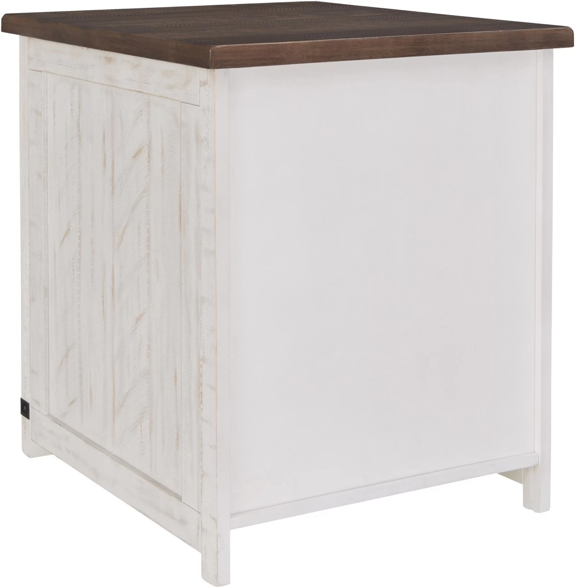 Signature Design By Ashley® Wystfield White/Brown End Table 4 Signature Design By Ashley® Wystfield White/Brown End Table - Image 4