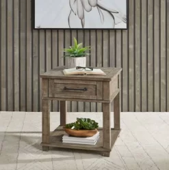 Liberty Parkland Falls Weathered Taupe Rectangular End Table 13 Liberty Parkland Falls Weathered Taupe Rectangular End Table -Furniture comprehensive store df821908 15af 4e24 a29f f43032d26aad