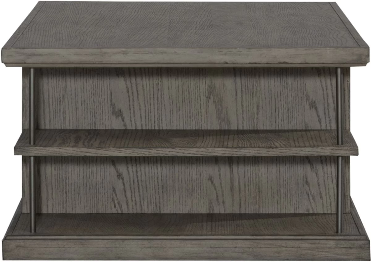 Liberty City Scape Burnished Beige Cocktail Table 3 Liberty City Scape Burnished Beige Cocktail Table - Image 3