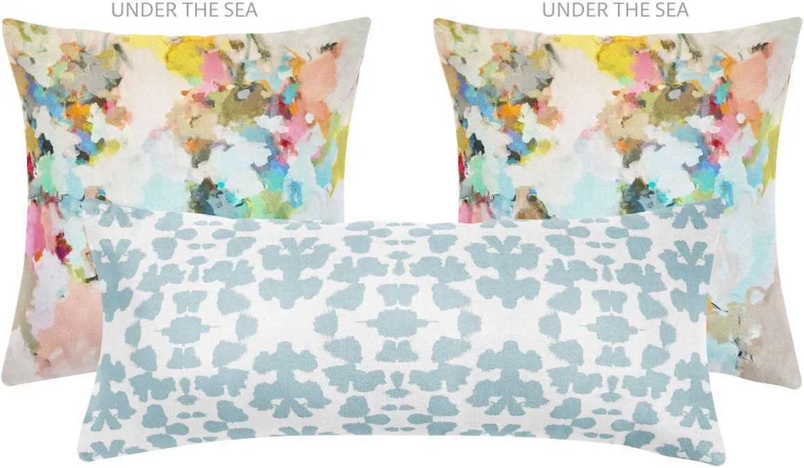 Laura Park Designs Chintz Mist 14x36 Pillow 2 Laura Park Designs Chintz Mist 14x36 Pillow - Image 2