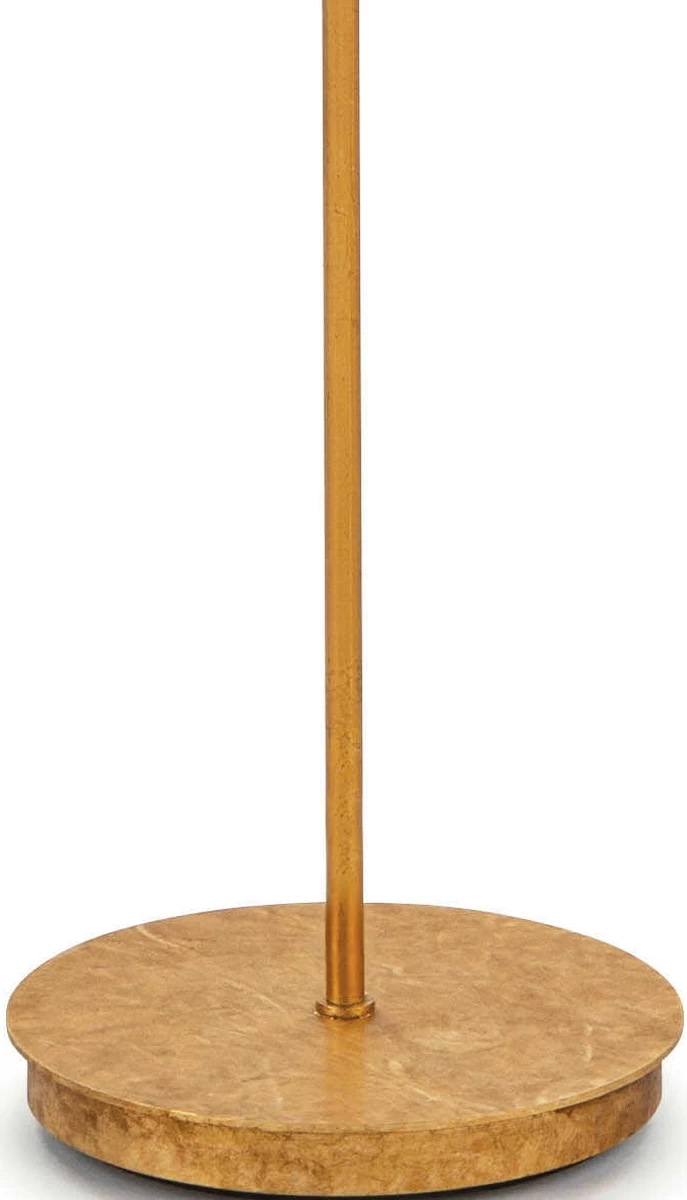 Regina Andrew Monarch Gold Leaf/Natural Oval Floor Lamp 4 Regina Andrew Monarch Gold Leaf/Natural Oval Floor Lamp - Image 4