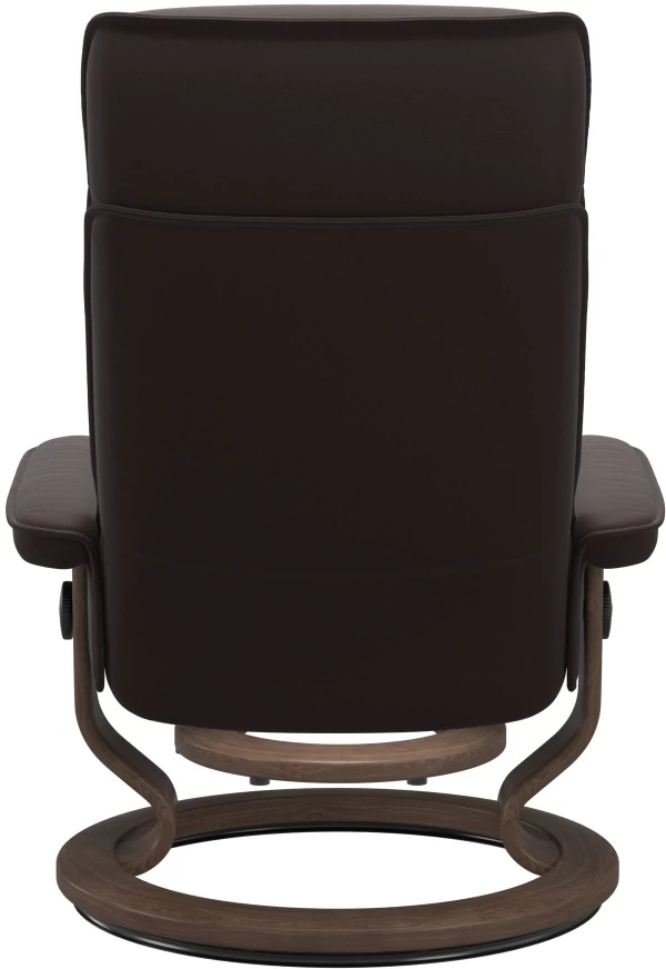 Stressless® By Ekornes® Admiral Large All Leather Chocolate Chair With Footstool 4 Stressless® By Ekornes® Admiral Large All Leather Chocolate Chair With Footstool - Image 4