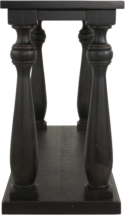 Signature Design By Ashley® Mallacar Black Sofa Table 3 Signature Design By Ashley® Mallacar Black Sofa Table - Image 3
